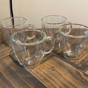 Bodum Glass coffee mugs